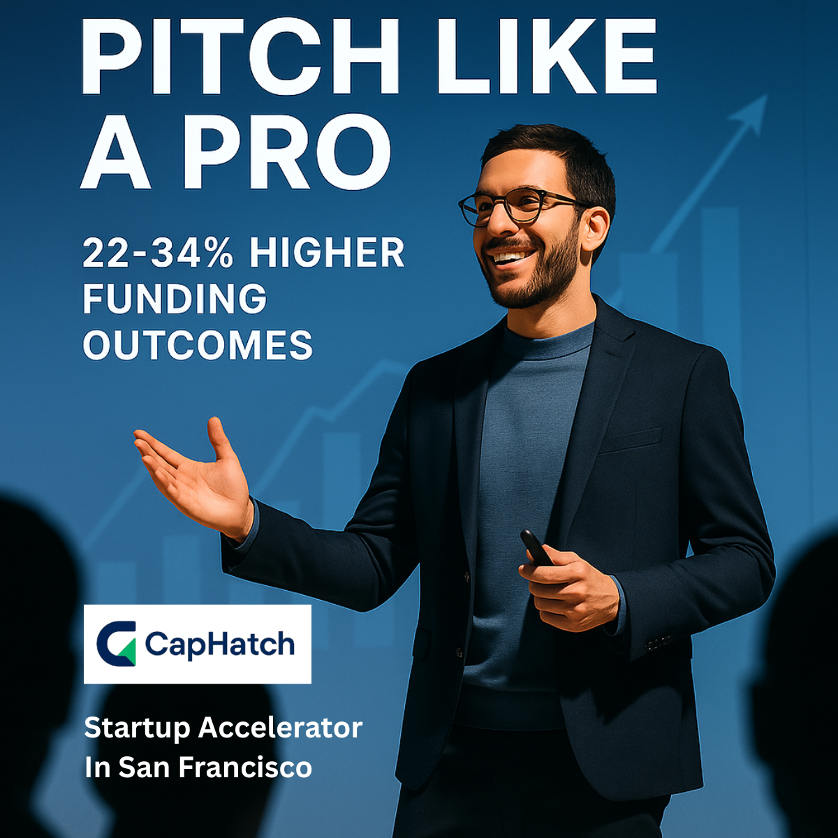 Why Structured Pitch Coaching Delivers 22–34% More Funding – And How Caphatch Pro Internalizes It