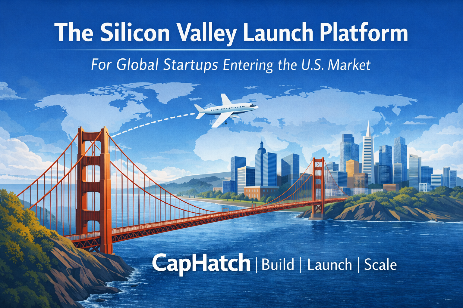 The Silicon Valley Launch Platform: A New Path for Global Startups Entering the U.S. Market, Built by CapHatch